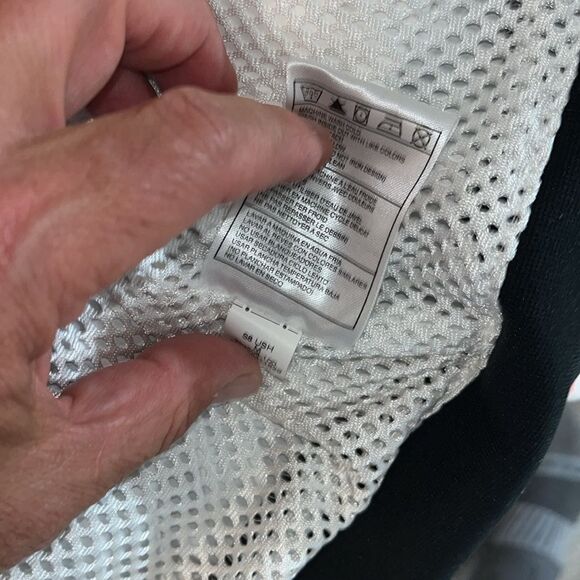 Jordan Butterfly Thumb Finger print Jumpman Black White Zipper Varsity Jacket M - Picture 13 of 13